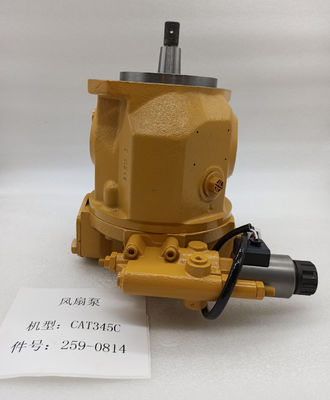 Motore del ventilatore idraulico dell'escavatore E345D 259-0814 Parti della pompa a pistone di raffreddamento
